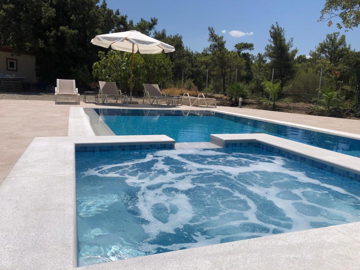 יאליסוס Fiore Di Rodi - Private Pool, Jacuzzi And Barbecue מראה חיצוני תמונה