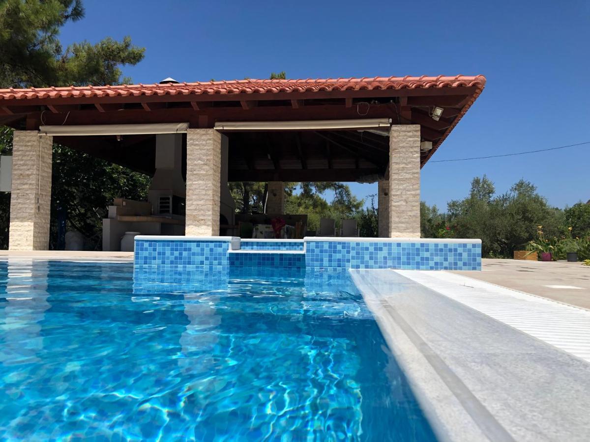 יאליסוס Fiore Di Rodi - Private Pool, Jacuzzi And Barbecue מראה חיצוני תמונה