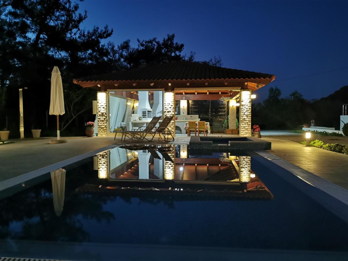 יאליסוס Fiore Di Rodi - Private Pool, Jacuzzi And Barbecue מראה חיצוני תמונה